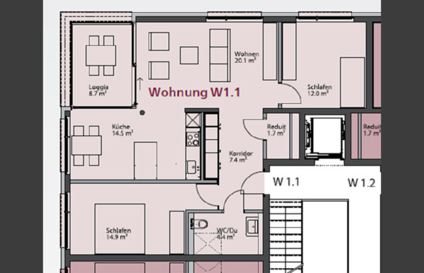 Korporation Ennetbuergen Liegenschaften Wohnen Oeltrotte 3 10